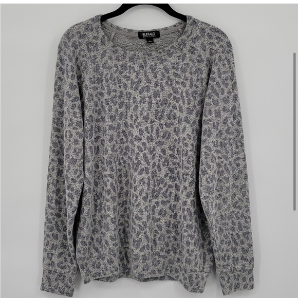 Buffalo David Bitton Cozy Leopard Sweater - Picture 6 of 6